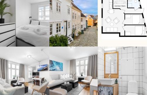 Bergen City Centre Apartamento | Homerentals Apartments - Behind Bryggen & historic cobblestone streets - 2 Floor renovated from february 2025