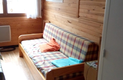 La Grave Apartamento | Homerez - Estudio a 3 km de las pistas para 2 pers. con terraza en La Grave