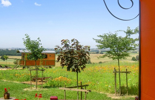 Pauilhac Casa | Homerez - Propiedad para 2 pers. con piscina compartida y terraza en Pauilhac