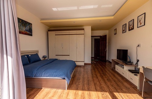 Phuong 10 Apartamento | Casa de familia Dinh Bảo Đại, vista đẹp, rừng thông rừng hồng