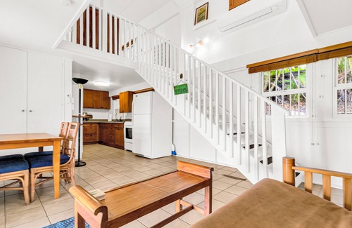 Waimanalo Beach Cabaña | Honu Cottage: Tranquilo, confort frente al mar + VISTAS EPIC!