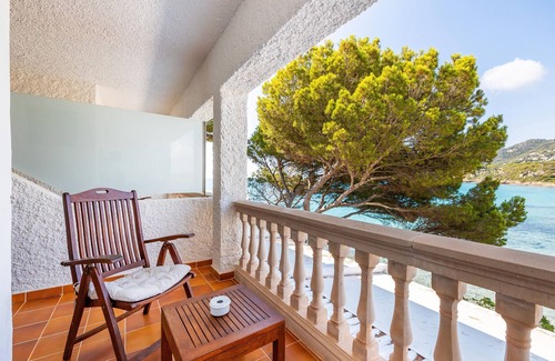 Canyamel Apartamento | Hostal Boutique Canyamel - 101 Habitación doble con vistas al mar, terraza privada, Wi-Fi y a/c
