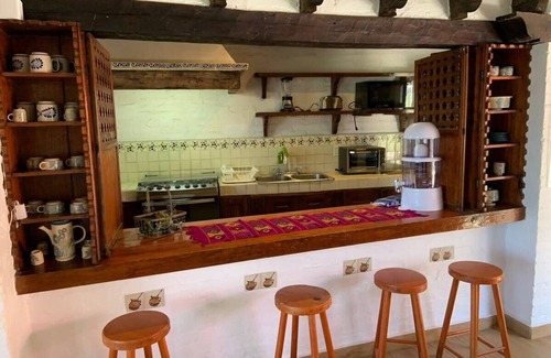 Agua Fría Apartamento | Hostal el Palomar: Para parejas en Valle de Bravo