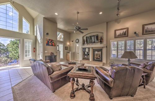 Ruidoso Casa | Hot Tub and Deck Family Ruidoso Retreat!