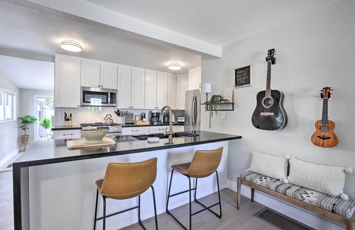 Old Southwest Casa | Hot Tub, Fire Pit: Midtown Reno Oasis!