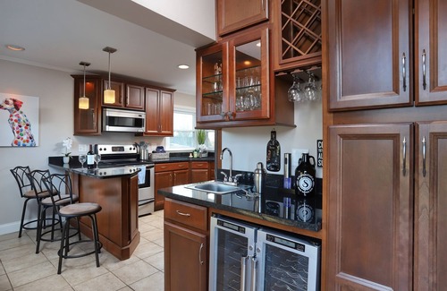 Saugatuck Casa | Hot tub! Firepit! Walk to Downtown. By Ivy House.