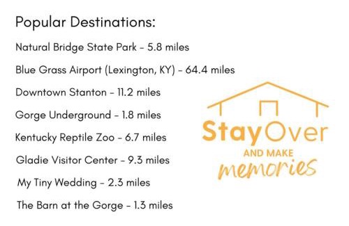 Stanton Casa | Hot Tub & WiFi - Birdsong - Red River Gorge KY