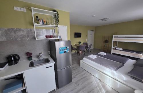 Mitte Casa | Hotel Prime Living Apartments Küche Netflix