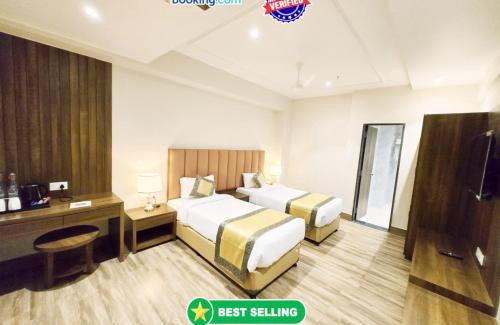 Varanasi Hotel | HOTEL - R!B INN - Fully Air Conditioned Room With Parking & Lift Facilities - # Free Wi- Fi & Restaurant - Best Hotel in Varanasi