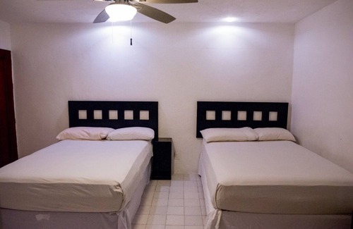 Centro de Playa del Carmen Hotel | Hotel tropical casa blanca