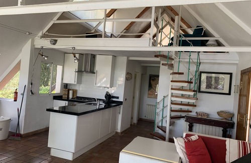 San Martín de Valdeiglesias Casa | Casa con jardín junto a lago -San Martin de Valdeiglesias (Madrid)