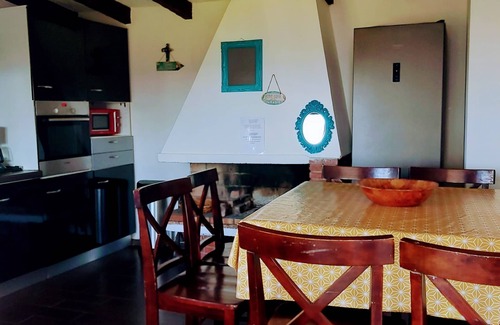 Cargese Casa | Villa Cargèse- pies maravillosa de mesa en el sur de Córcega-agua