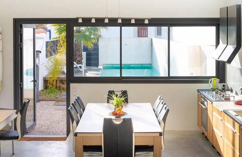 La Tranche-sur-Mer Casa | Casa céntrica, playa 350 m, piscina climatizada.