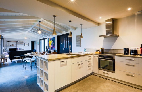 Le Bois-Plage-en-Re Chalet De Esquí | Casa para 10, piscina, en el corazón de Isla de Ré