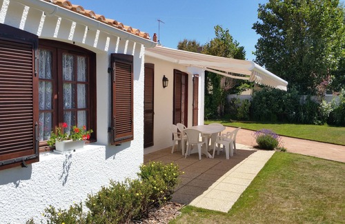 La Chaume Casa | Casa 6 Pers., 200 M del mar. Jardín cerrado. Muy calmado.