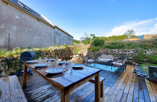 Saint-Fregant Chalet De Esquí | Casa para 6 con jardín, terraza y juegos