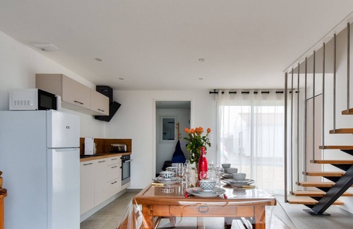 Noirmoutier-en-l'Ile Chalet De Esquí | Casa para 6 adultos y tres niños - Terraza