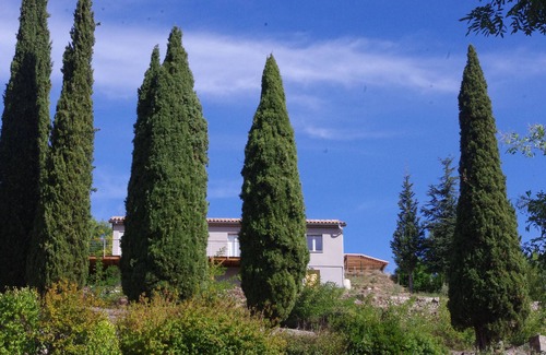 Notre-Dame-de-la-Rouviere Casa | Casa ubicada en el corazón de la piscina de Cévennes, vista impresionante.