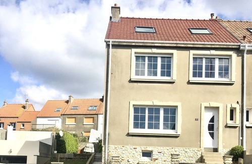 Equihen-Plage Casa | House La Margaret Facing the sea 150 metres from the beach