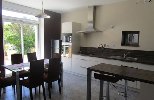 Saint-Guenole Casa | Casa cerca de la playa de PORS CARN, clasificado 3 estrellas, jardín (animales)