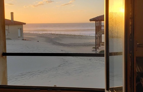 Saint-Girons Plage Casa | Casa en primera línea de mar en Saint Girons Plage 5 a 7 personas