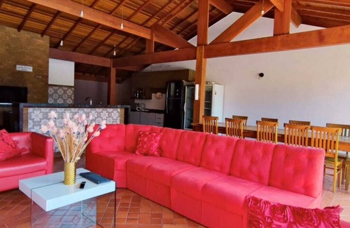 Jardim Estancia Brasil Casa | House with heated pool in condominium overlooking Pedra Grande