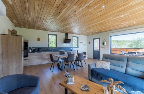 La Roque-Gageac Casa | Casa con Jacuzzi y Vista en La Roque-Gageac – Terraza, Aire Acondicionado, 6 Personas