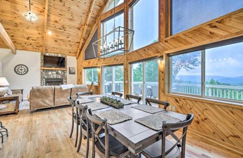 Blairsville Casa | Huge Blairsville Cabin Game Room and Mtn View!