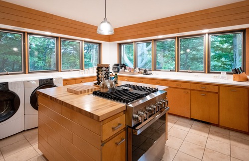 Macatawa Casa | Huge Mid Century Beach Home w/Beach Access