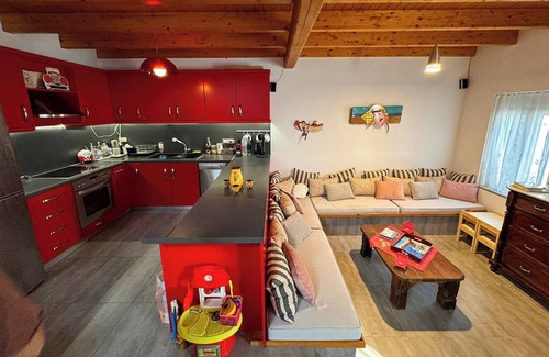 Dorida Casa | Ianos Maisonette - 1880s Seafront Stone House with King Beds by Hilton