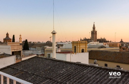 San Bartolome Apartamento | Ibarra Terraza. Ático dúplex con vistas a la Catedral, Santa Cruz