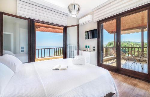 Kassandra Villa | Iconic PRIVE beachfront villa Mola Kaliva