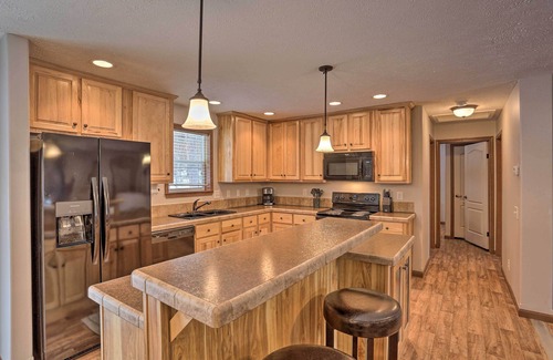 Sturgis Casa | Idyllic Sturgis Home w/ Fire Pit & Large Deck!
