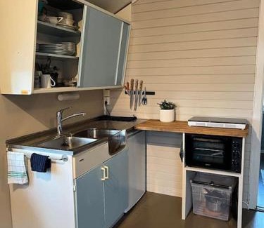 Levanger Casa | Idyllisk minihus i landlige omgivelser - med 5 sengeplasser og parkering