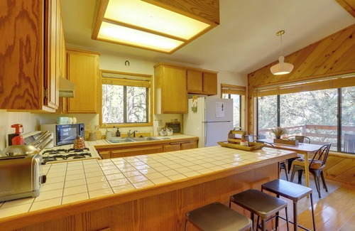 Idyllwild Cabaña | Idyllwild Cabin w/ Deck & Tahquitz Peak Views