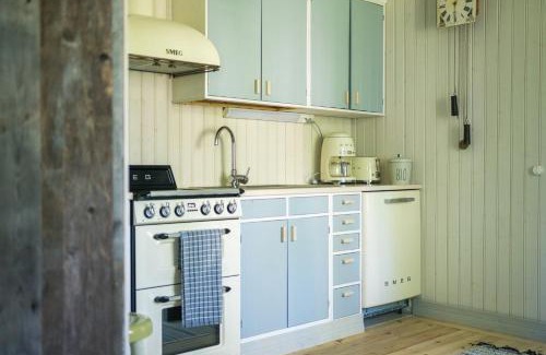 Ii Chalet De Esquí | Iisland Pauhu Loghouse and sauna under the starlit sky