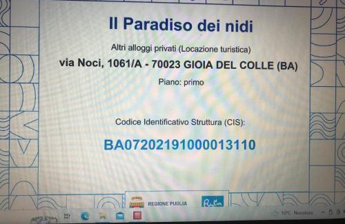 Gioia del Colle Casa | Il Paradiso dei nidi