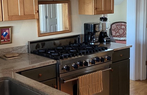 Falmouth Casa | Inmaculada casa de lujo, vista al mar a Martha, playa privada, carril bici y más