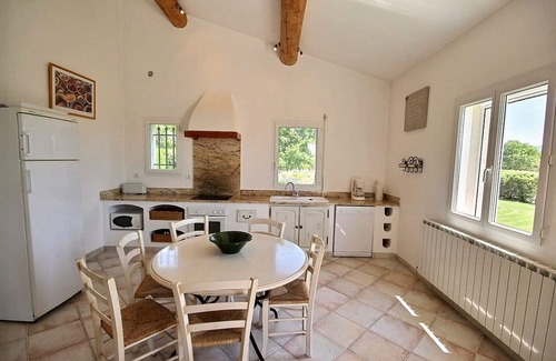 Cabrieres-d'Avignon Casa | En Provenza, la cara en Luberon, una pieza POCO DE PARAÍSO, VILLA PRIVADA PARA 6 Pers