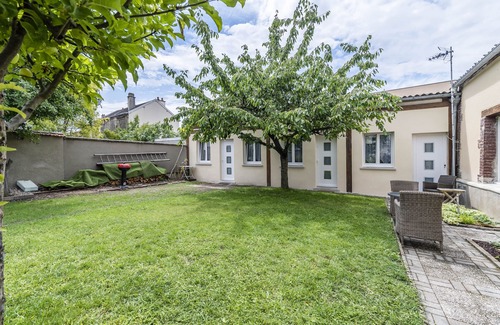 Betheny Apartamento | Estudio independiente con jardín, cerca de la catedral de Reims