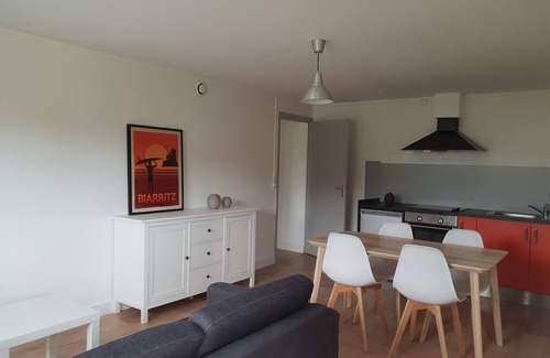 Hasparren Apartamento | Apartamento independiente T2 en el centro del País Vasco