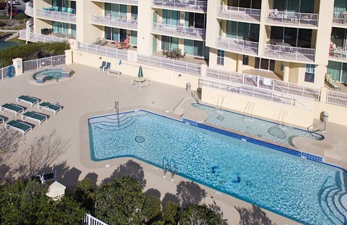 Fort Morgan Condominio | Indies 501 Gulf of Mexico View Condo from Wrap Around Balcony by RedAwning