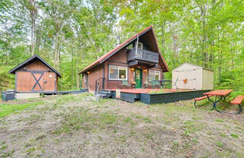 Elmira Casa | Indoor Pool Access Cabin in Lakes of the North!