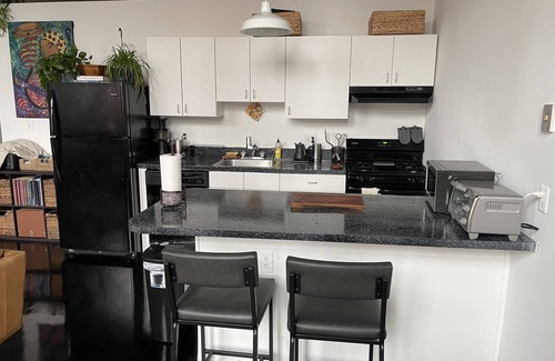 Cabbagetown Apartamento | Industrial 1-Bdr Loft with tons of light, 5-min from Beltline!