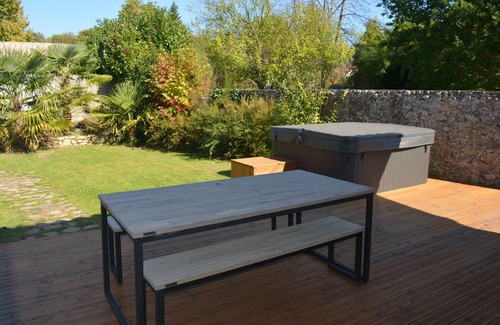 Mouleydier Casa | Loft industrial con spa entre Bergerac y Lalinde