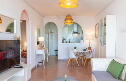 Santa Pola Apartamento | Infinite view of Tabarca near the sea and airport