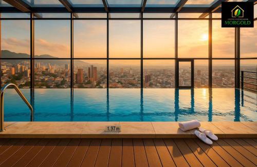 Chapinero Apartamento | Infinity Rooftop Pool Penthouse with 24h Gym, Near Zona G!