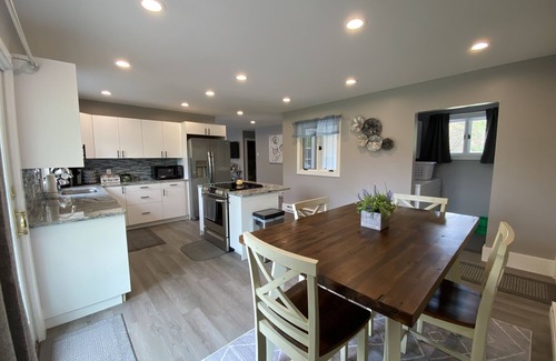 Cheboygan Casa | Inland Waterways Retreat! On Cheboygan River, inside Strawberry Island Canal!
