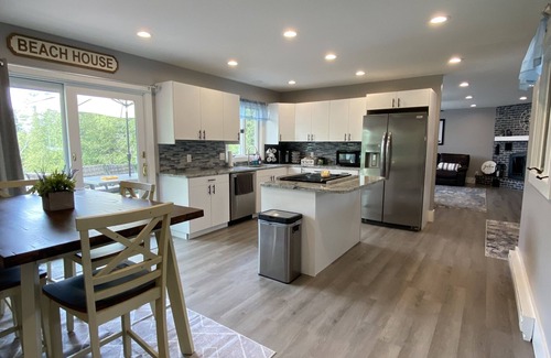 Cheboygan Casa | Inland Waterways Retreat! On Cheboygan River, inside Strawberry Island Canal!