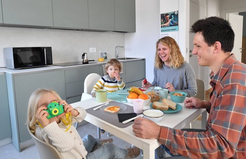 Pergine Valsugana Apartamento | Innesti Rooms&Apartments Pink apartment for 2-4 persons